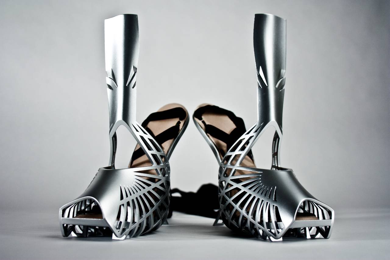 Cage Heels from the Heavy Metal Series-copyright Bryan Oknyansky 1