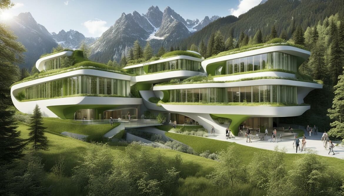 Green building in Austria